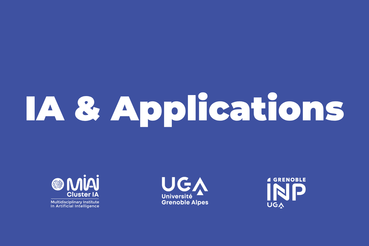 IA & Application UGA Grenoble INP