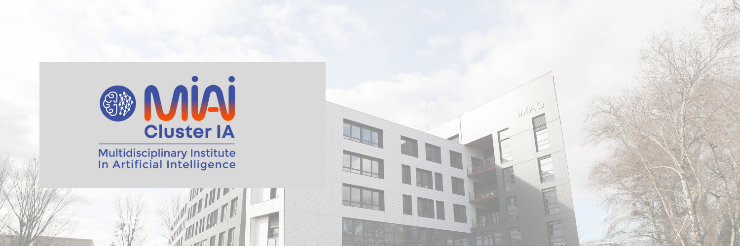 Visuel logo MIAI et bâtiment IMAG
